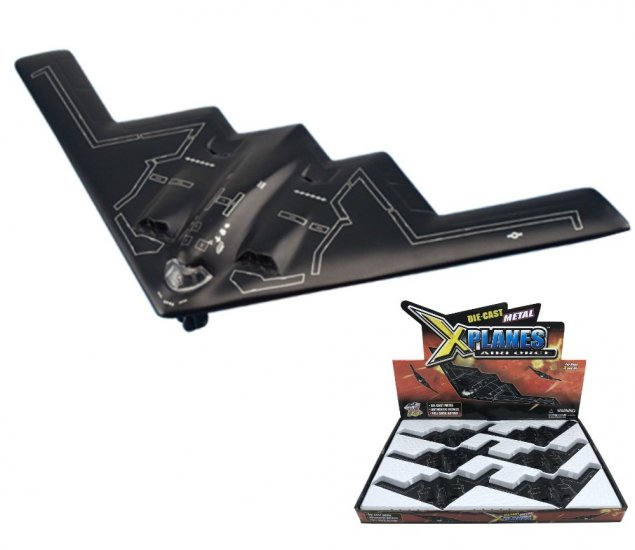 B-2 Stealth Strategic Bomber (U.S. Air Force) 9" Diecast Model CLX51290 - Click Image to Close