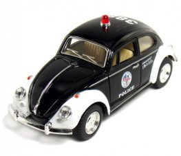 1967 Volkswagen Classical Beetle Police Car 1:32 (5" Car Models) KT5057DP  1967 Volkswagen Classical Beetle Police Car 1:32 (5" Car Models) KT5057DP