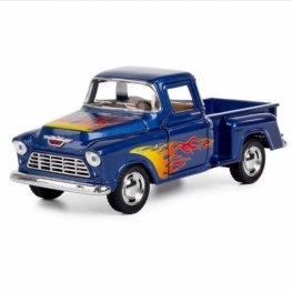 1:32 1955 Chevy Stepside Pick Up with Printing KT5330DF 1:32 1955 Chevy Stepside Pick Up with Printing KT5330DF