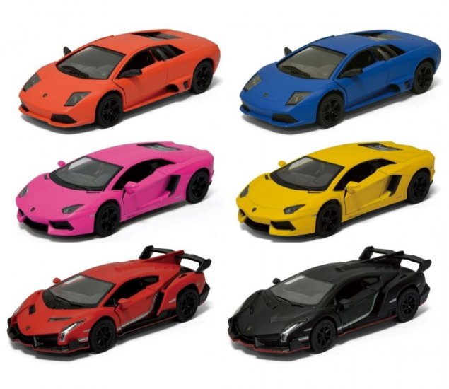 1:32 Matte Lamborghini (3 Models) KT5370D - Click Image to Close