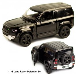 1:36 Land Rover Defender 90 (5" Model, Prited Body) KT5428D