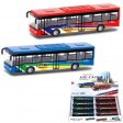 5" Diecast Models 1:43 City Big Bus (3 Assot.) MLQ2556D-8