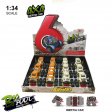 5" 1:34 Diecast Big Wheel School Bus (3 Assorted, Pull Back Action) MY2576D-12