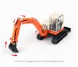 1:50 Crawler Excavator (8 Pcs/Box) Diecast Model KDW620001D