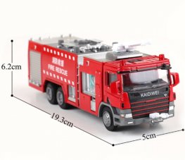 Water Tank Fire Engine 1:50 Heavy Die cast Model (Special, Minimum 12pcs)  Water Tank Fire Engine 1:50 Heavy Die cast Model (Special, Minimum 12pcs)