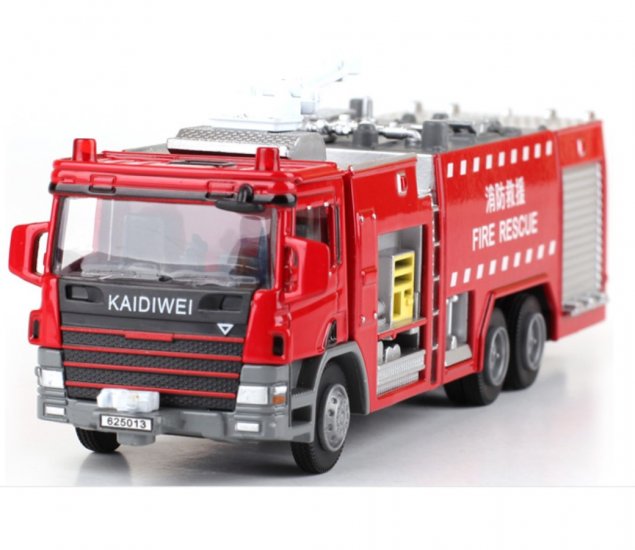 Water Tank Fire Engine 1:50 Heavy Die cast Model (Special, Minimum 12pcs)