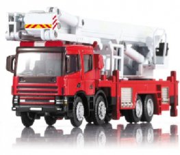 Aerial Fire Truck Construction Vehicle 1:50 Heavy Die cast Model (Special, Minimum 6pcs)  Aerial Fire Truck Construction Vehicle 1:50 Heavy Die cast Model (Special, Minimum 6pcs)