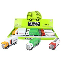 6" Diecast Transport Vehicle, 3 Style Mixed WGT2438-12